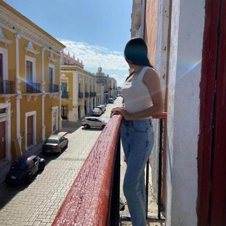Hotel Edzna Campeche Bagian luar foto