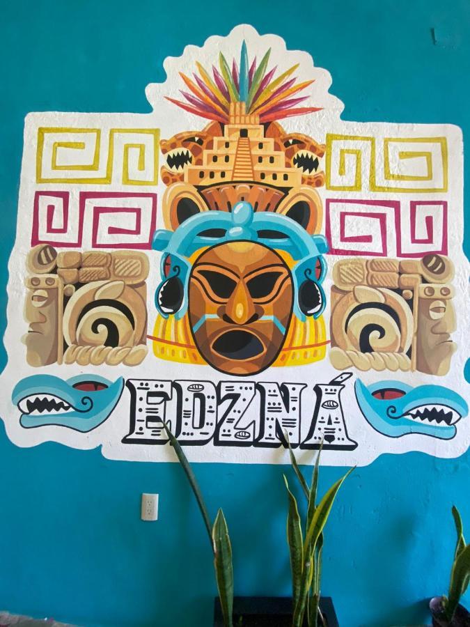Hotel Edzna Campeche Bagian luar foto